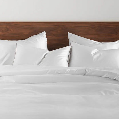 Turin Piped Edge Duvet Cover & Shams Set