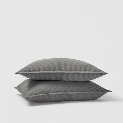 Textured Cotton Shams