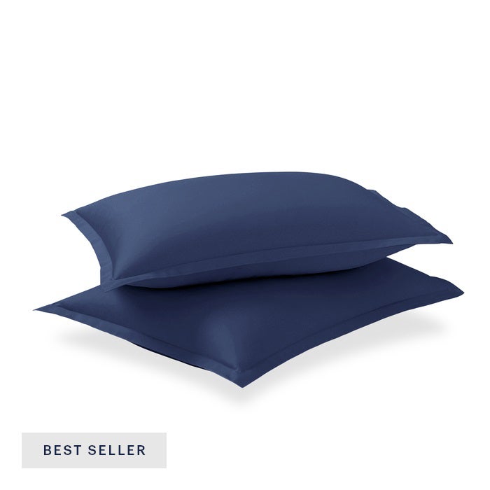 Percale Shams Pair