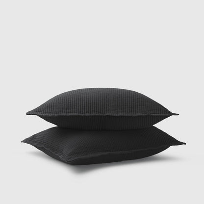 Textured Cotton Shams