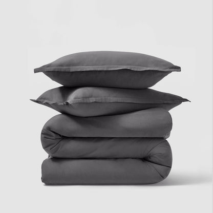 Organic Cotton Duvet Cover & Shams Set