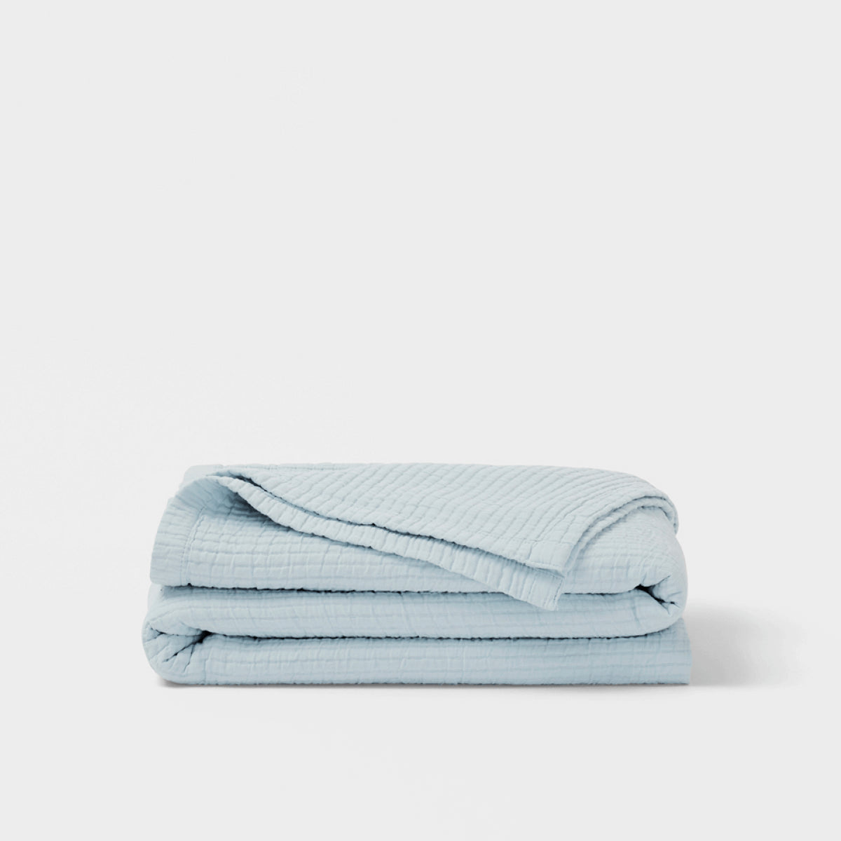 Textured Cotton Coverlet