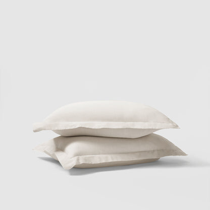 Cotton Cashmere Shams Pair