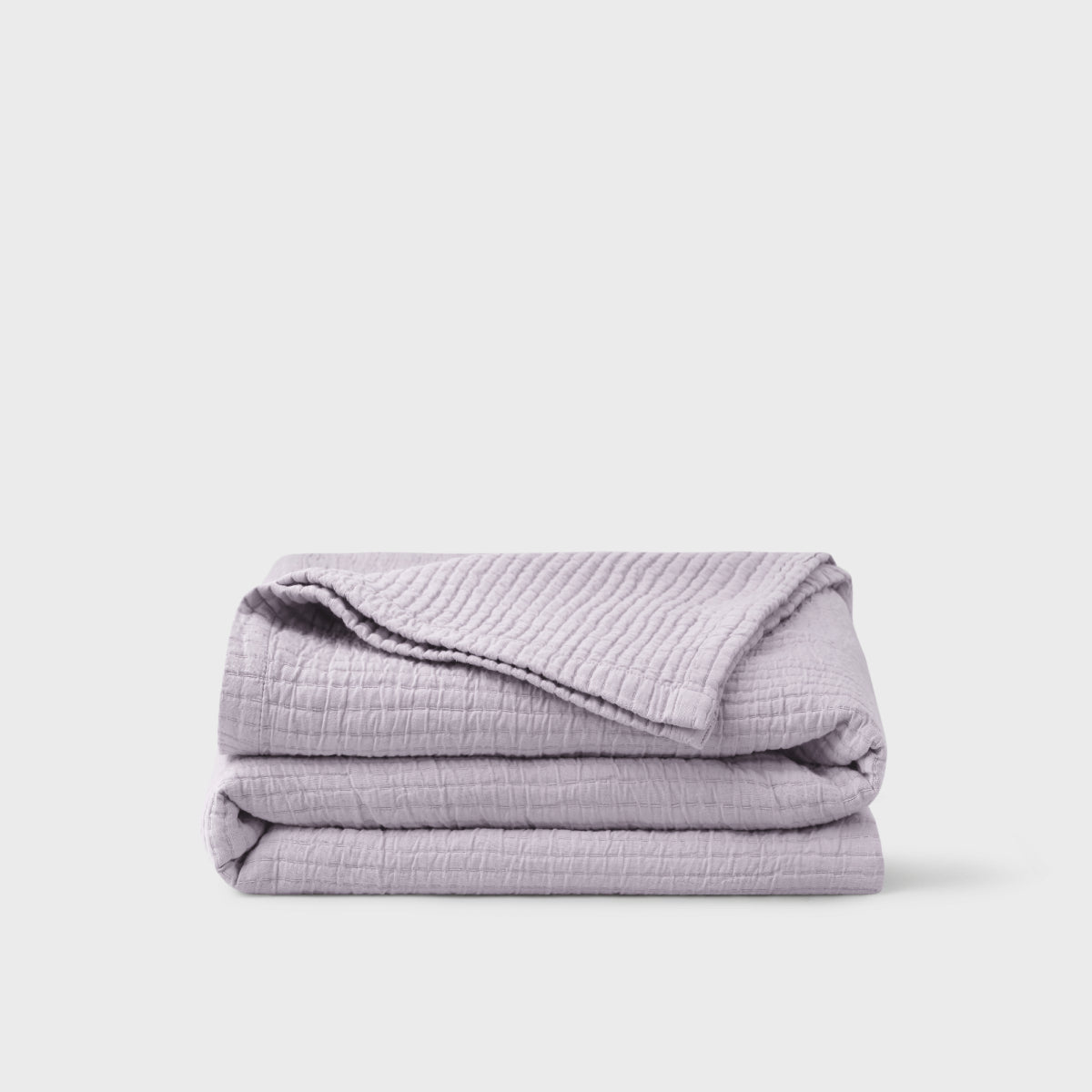 Textured Cotton Coverlet