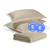 Textured Cotton Coverlet & Shams Set