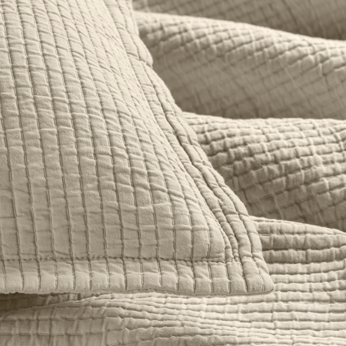 Textured Cotton Shams
