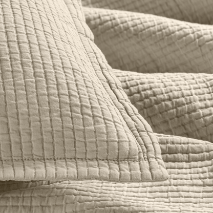 Textured Cotton Shams