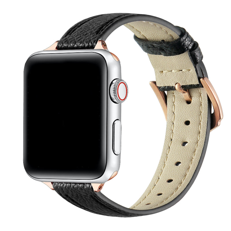Cleo Skinny Leather Band for Apple Watch