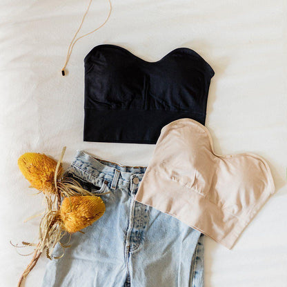 SOFT STRAPLESS BRA TOP