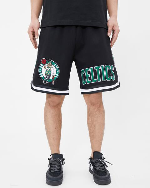 NBA BOSTON CELTICS CLASSIC CHENILLE MEN'S SHORT (BLACK)