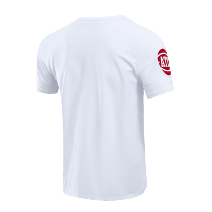 NBA ATLANTA HAWKS CLASSIC CHENILLE MEN'S TEE (WHITE)