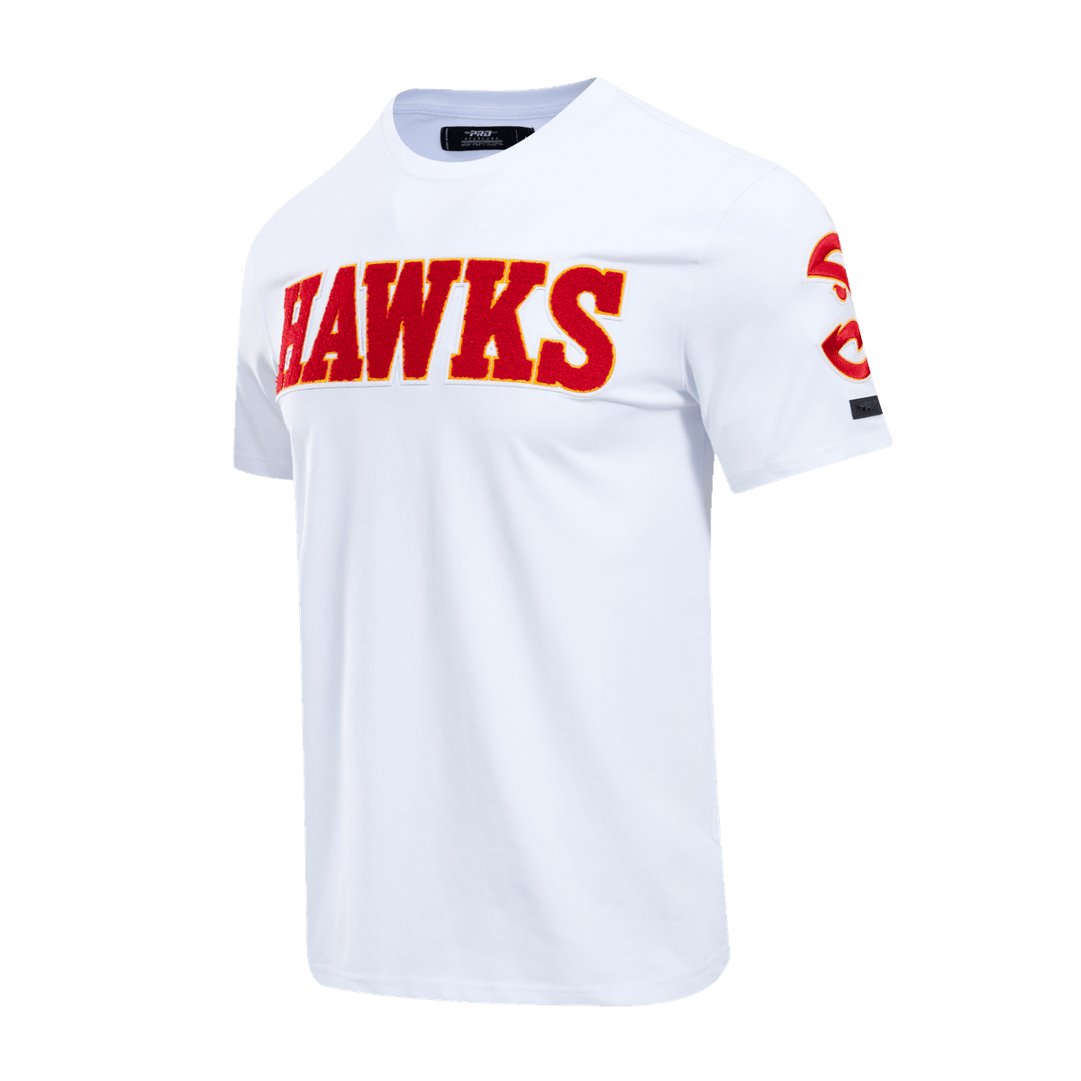 NBA ATLANTA HAWKS CLASSIC CHENILLE MEN'S TEE (WHITE)