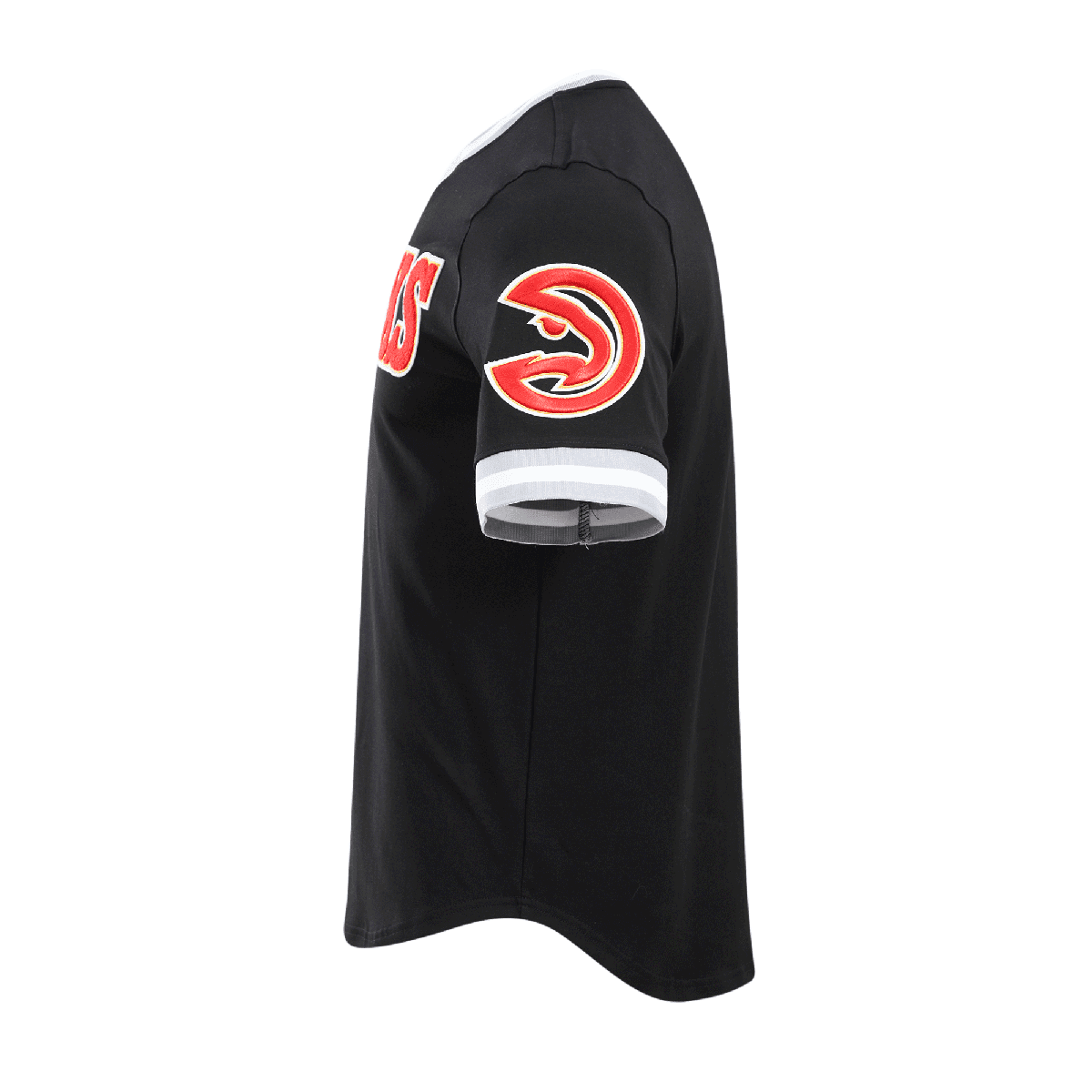 NBA ATLANTA HAWKS CLASSIC CHENILLE MEN'S TEE (BLACK)