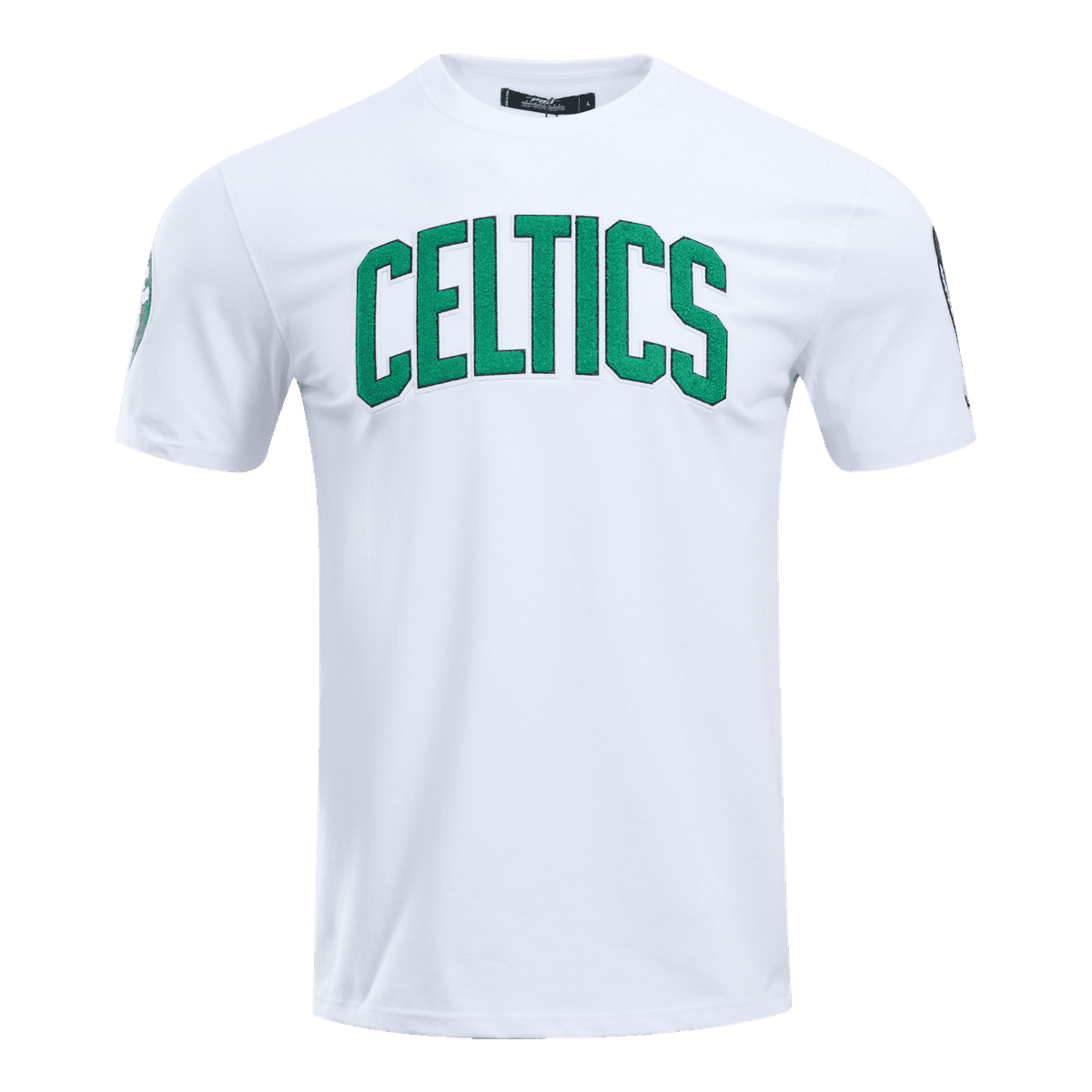 NBA BOSTON CELTICS CLASSIC CHENILLE MEN'S TEE (WHITE)