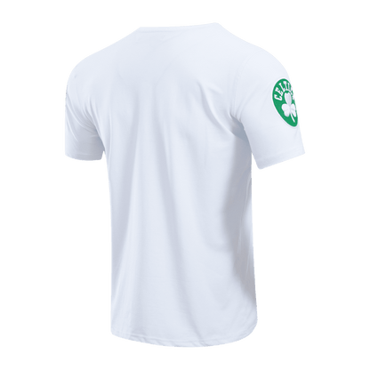 NBA BOSTON CELTICS CLASSIC CHENILLE MEN'S TEE (WHITE)