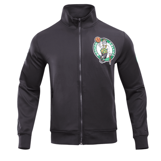 NBA BOSTON CELTICS CLASSIC MEN'S TRACK JACKET (BLACK)