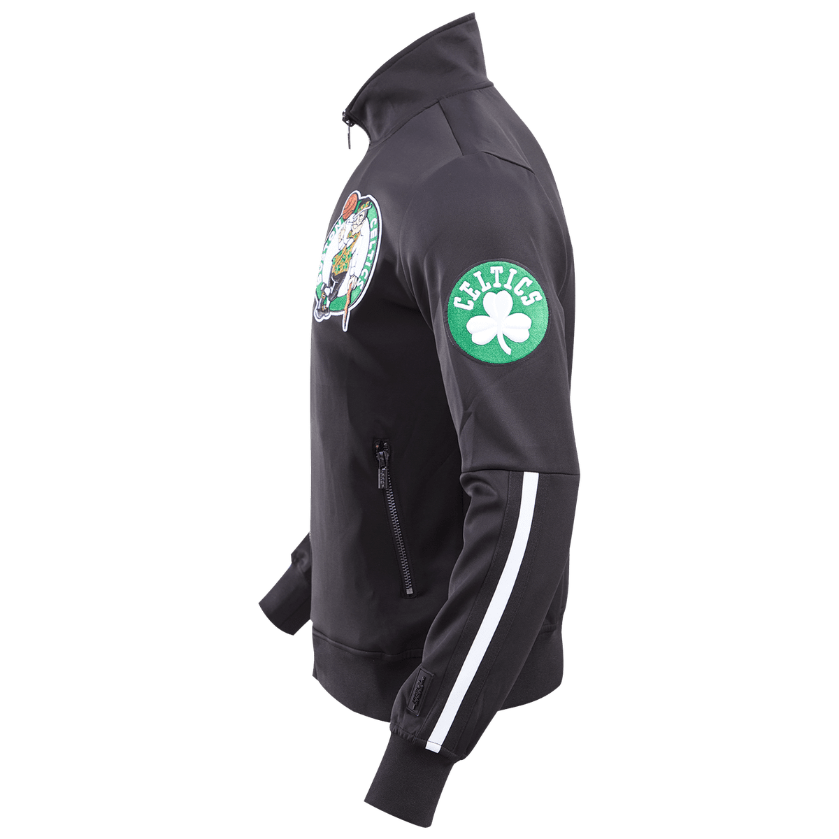 NBA BOSTON CELTICS CLASSIC MEN'S TRACK JACKET (BLACK)