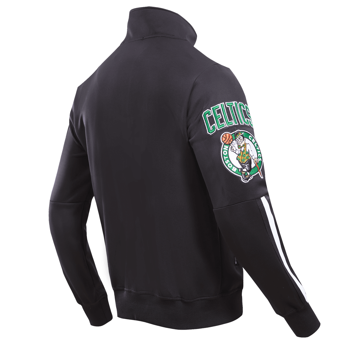 NBA BOSTON CELTICS CLASSIC MEN'S TRACK JACKET (BLACK)