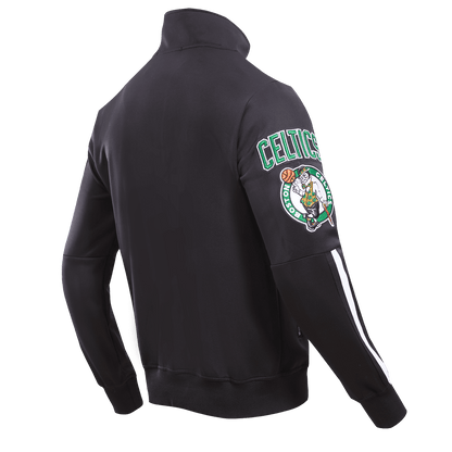 NBA BOSTON CELTICS CLASSIC MEN'S TRACK JACKET (BLACK)