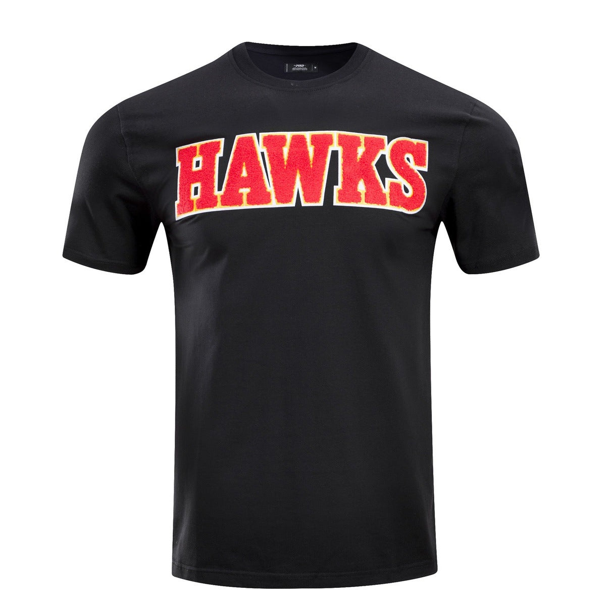 NBA ATLANTA HAWKS CLASSIC CHENILLE MEN'S TEE (BLACK)