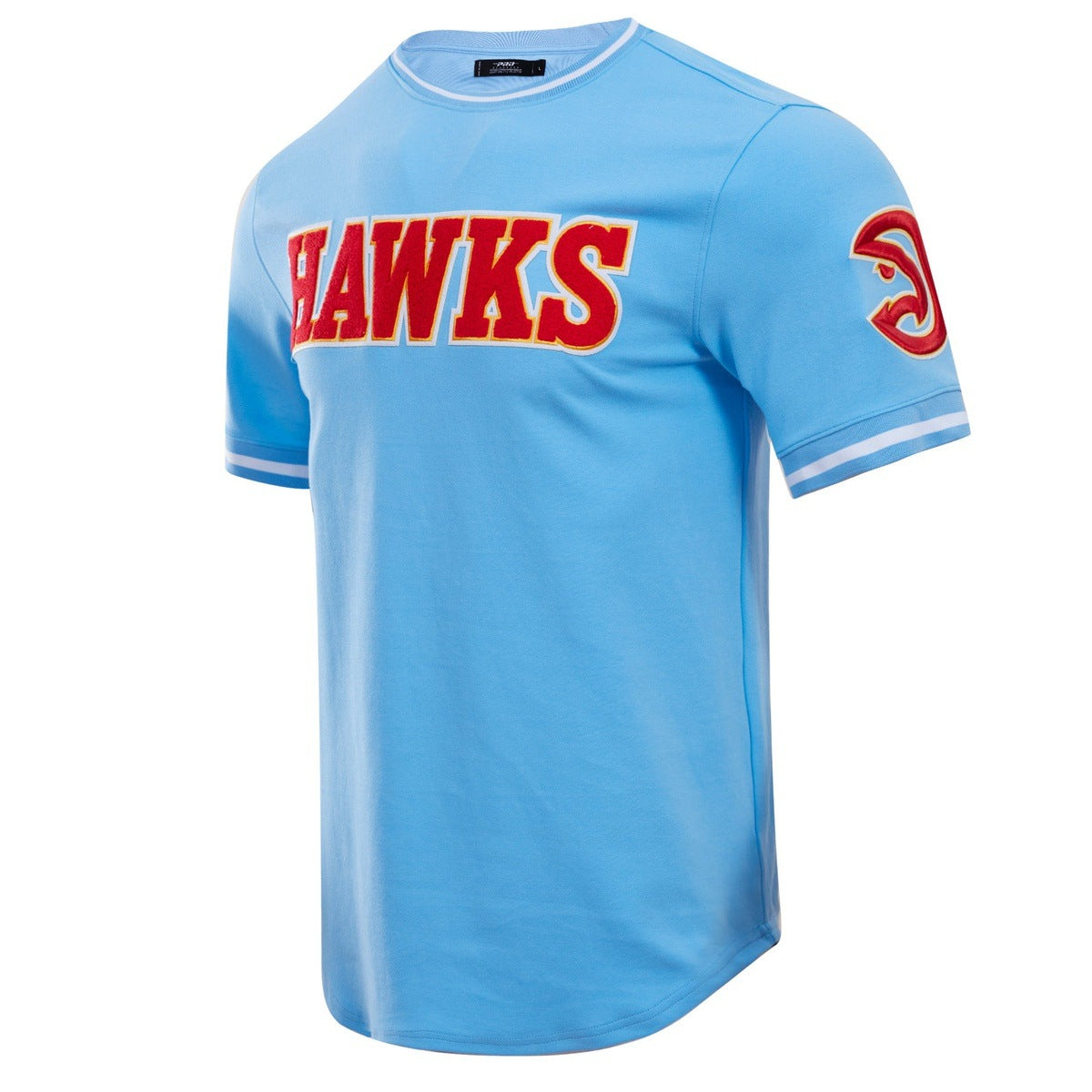 NBA ATLANTA HAWKS CLASSIC CHENILLE MEN'S TEE (UNIVERSITY BLUE)