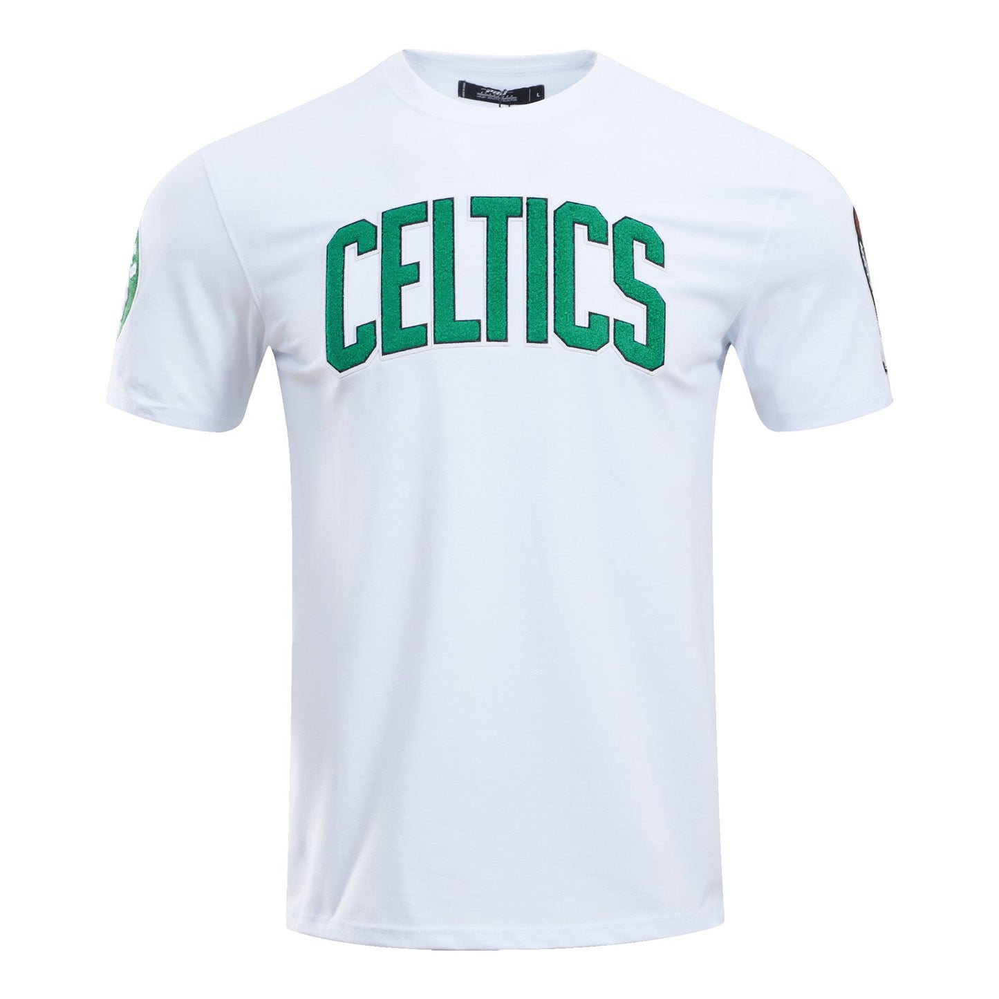 NBA BOSTON CELTICS CLASSIC CHENILLE MEN'S TEE (WHITE)