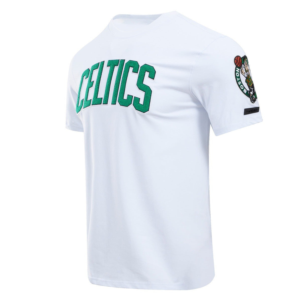 NBA BOSTON CELTICS CLASSIC CHENILLE MEN'S TEE (WHITE)