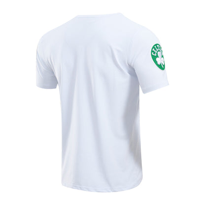 NBA BOSTON CELTICS CLASSIC CHENILLE MEN'S TEE (WHITE)