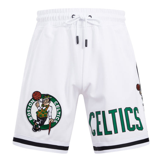 NBA BOSTON CELTICS CLASSIC CHENILLE MEN'S SHORT (WHITE)