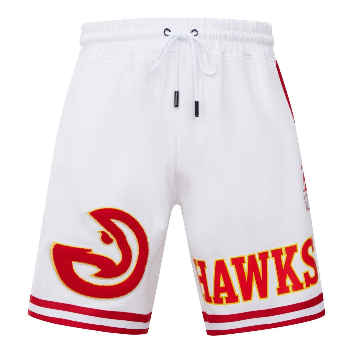 NBA ATLANTA HAWKS CLASSIC CHENILLE MEN'S SHORT (WHITE)