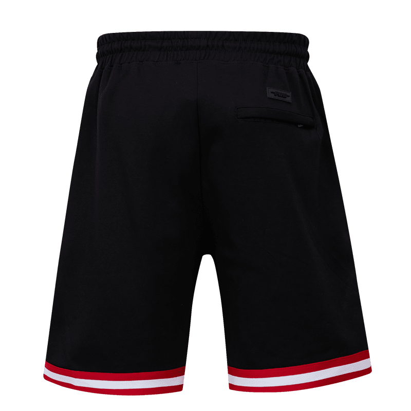 NBA ATLANTA HAWKS CLASSIC CHENILLE MEN'S SHORT (BLACK)