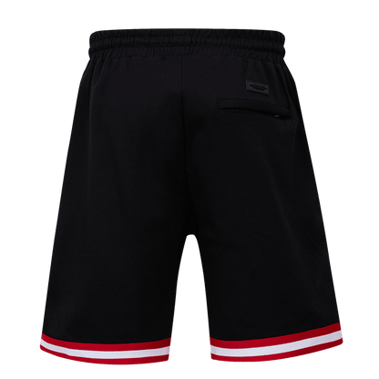 NBA ATLANTA HAWKS CLASSIC CHENILLE MEN'S SHORT (BLACK)