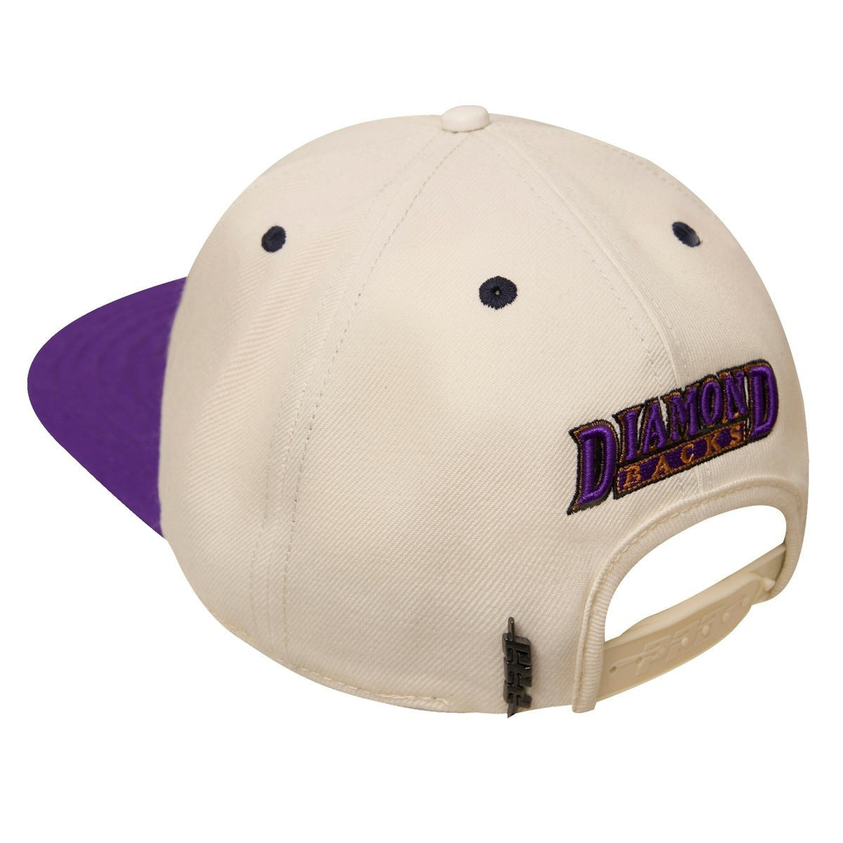 MLB ARIZONA DIAMONDBACKS RETRO CLASSIC UNISEX WOOL SNAPBACK HAT (EGGSHELL)