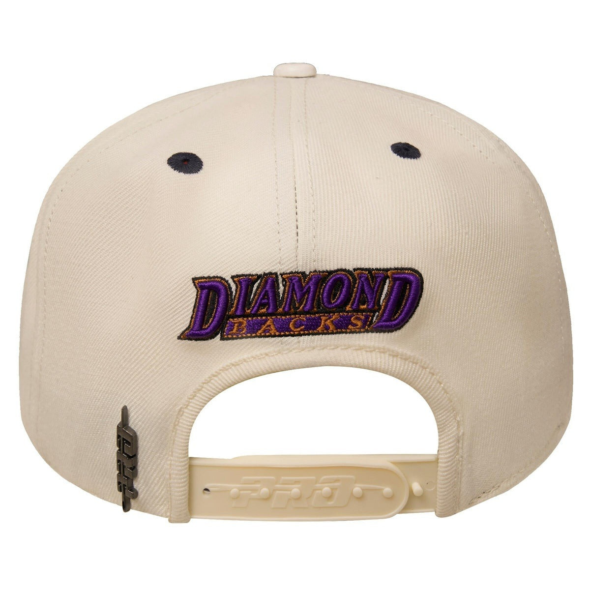 MLB ARIZONA DIAMONDBACKS RETRO CLASSIC UNISEX WOOL SNAPBACK HAT (EGGSHELL)