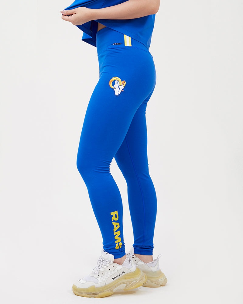 NFL LOS ANGELES RAMS CLASSIC WOMEN'S JERSEY LEGGING (ROYAL BLUE)