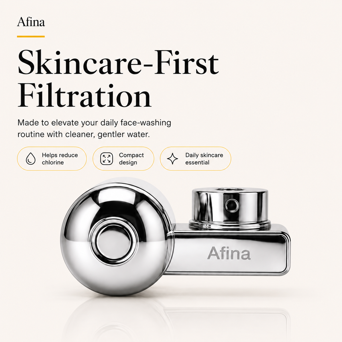 Afina Faucet Filter for Skincare