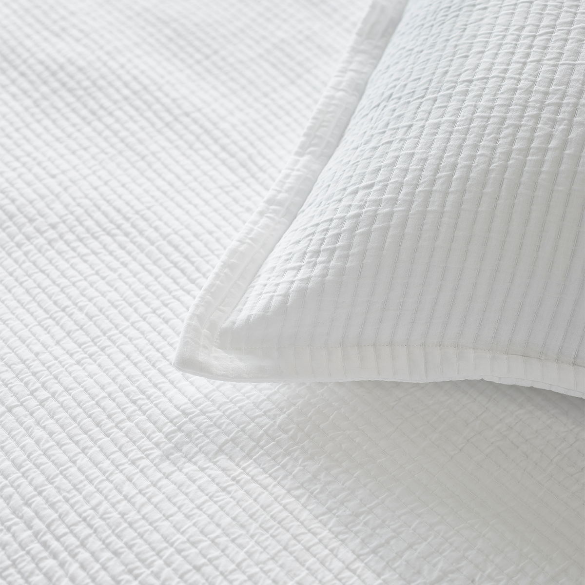 Textured Cotton Shams