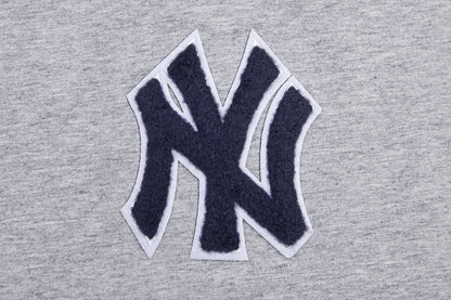 MLB NEW YORK YANKEES CLASSIC WOMEN'S BOXY TOP (HEATHER GREY)