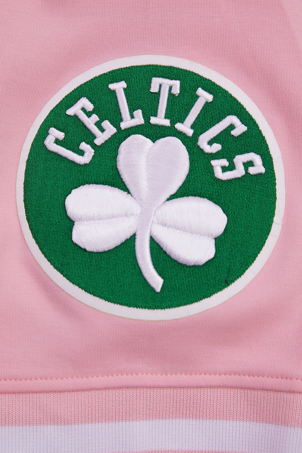 NBA BOSTON CELTICS CLASSIC CHENILLE MEN'S TEE (PINK)