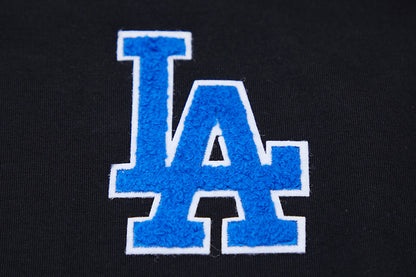 MLB LOS ANGELES DODGERS CLASSIC WOMEN'S BOXY TOP (BLACK)