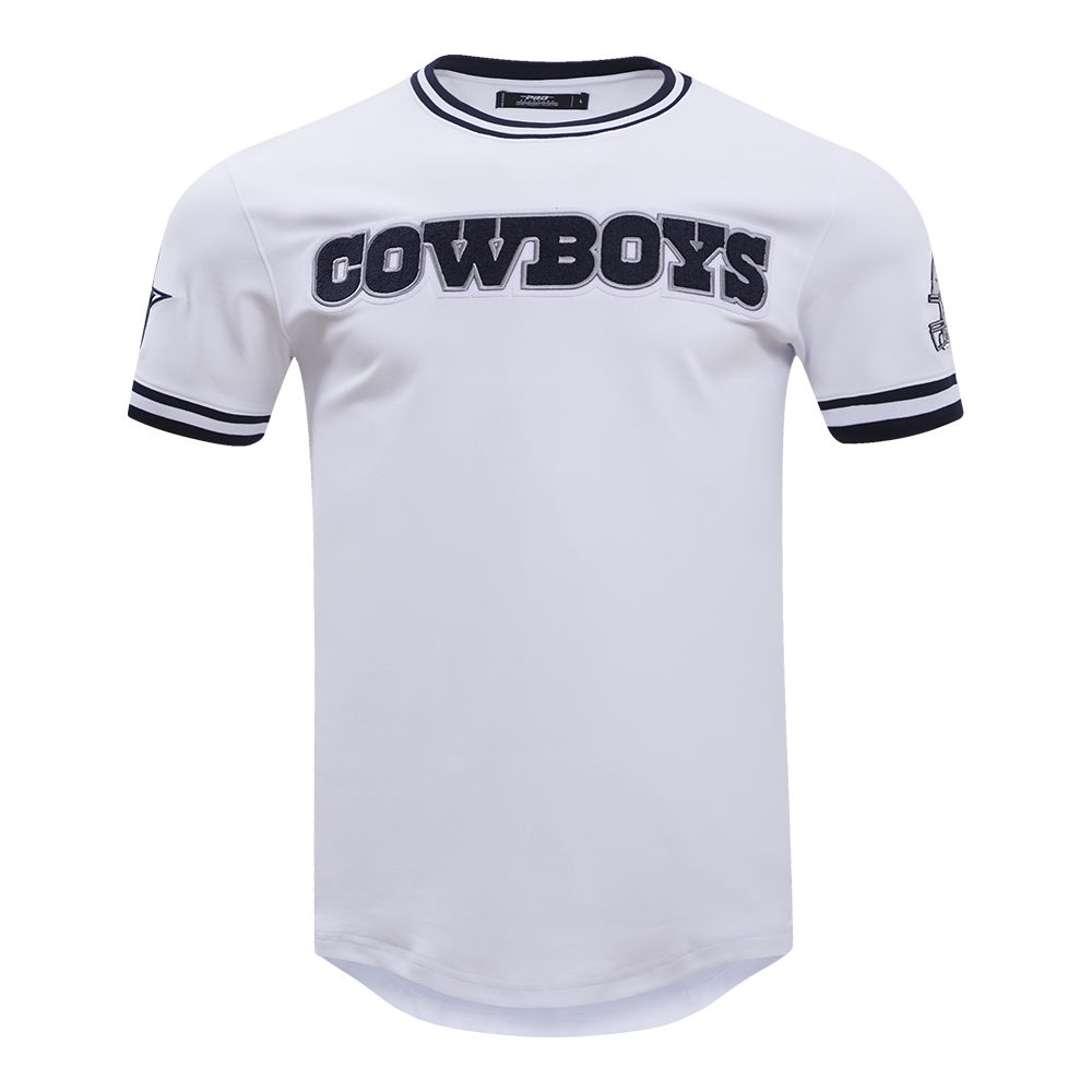 NFL DALLAS COWBOYS CLASSIC CHENILLE MEN'S TEE (WHITE)