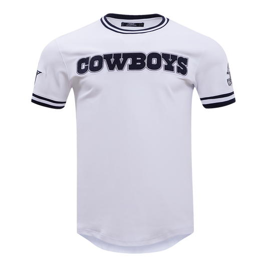 NFL DALLAS COWBOYS CLASSIC CHENILLE MEN'S TEE (WHITE)