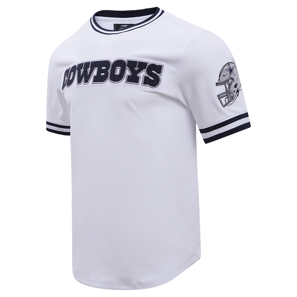 NFL DALLAS COWBOYS CLASSIC CHENILLE MEN'S TEE (WHITE)