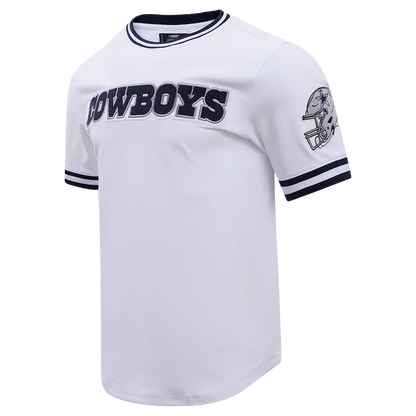 NFL DALLAS COWBOYS CLASSIC CHENILLE MEN'S TEE (WHITE)