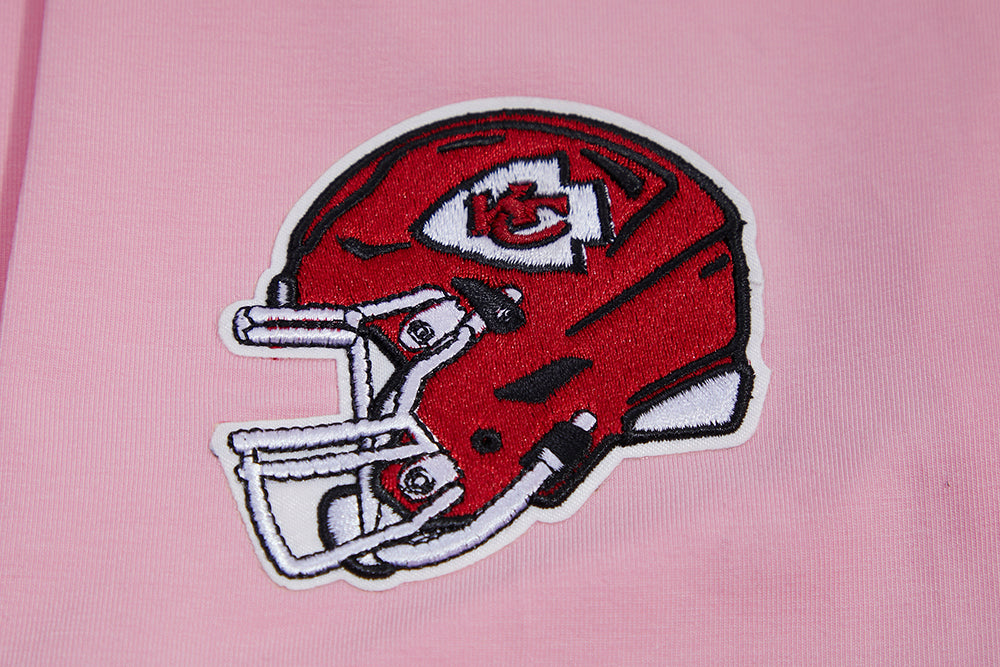 NFL KANSAS CITY CHIEFS CLASSIC WOMEN'S BOXY TEE (PINK)