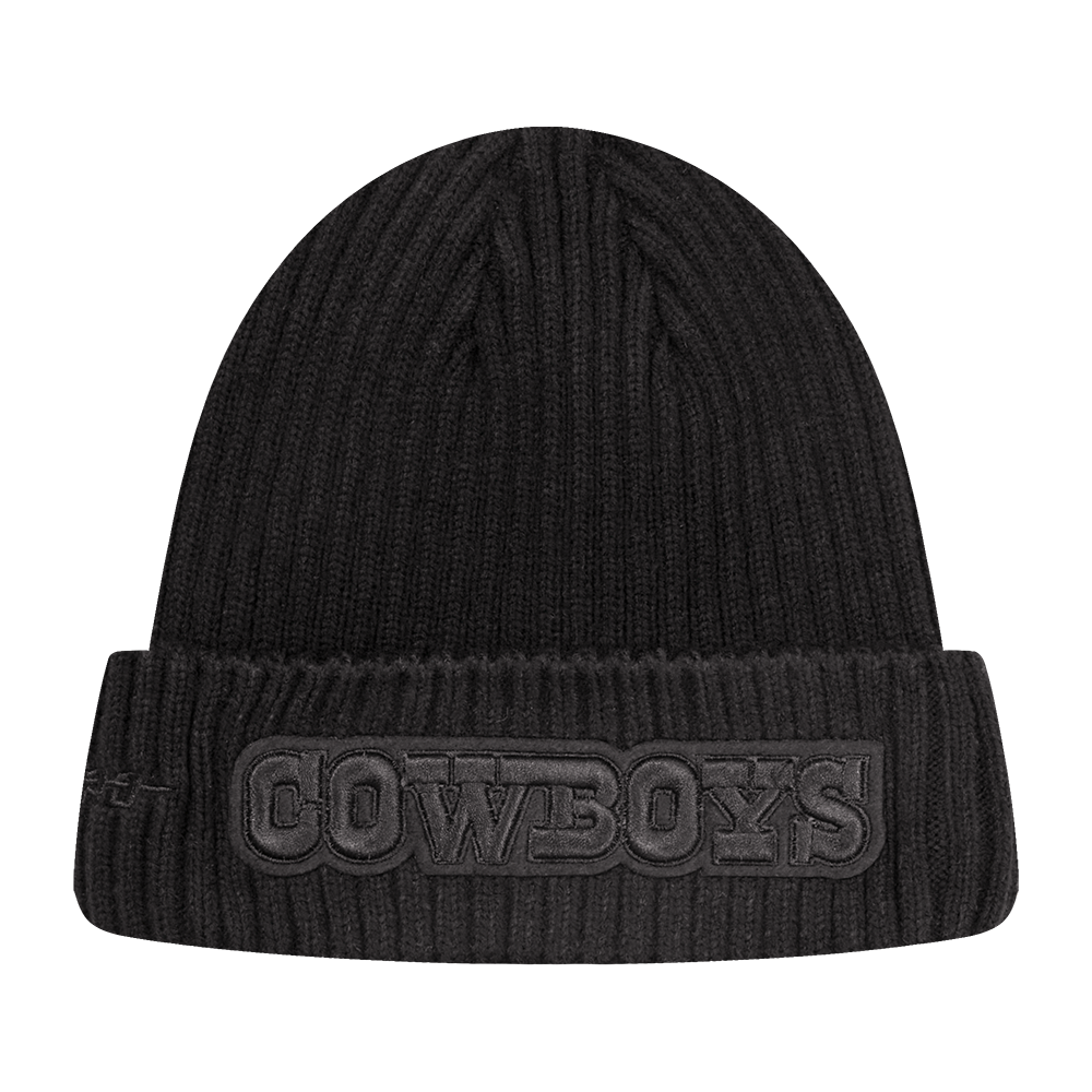 NFL DALLAS COWBOYS NEUTRAL UNISEX BEANIE (BLACK)