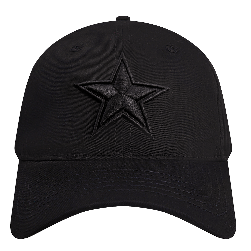 NFL DALLAS COWBOYS NEUTRAL MEN'S DAD HAT (BLACK)