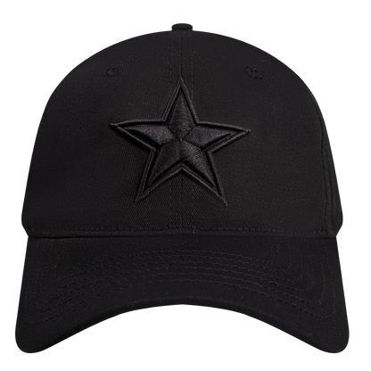 NFL DALLAS COWBOYS NEUTRAL MEN'S DAD HAT (BLACK)