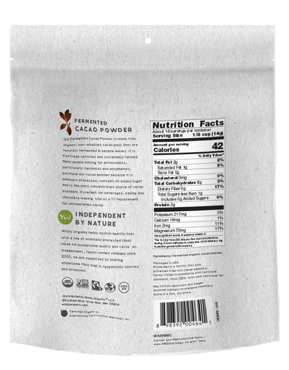 Fermented Cacao Powder | Organic | Raw