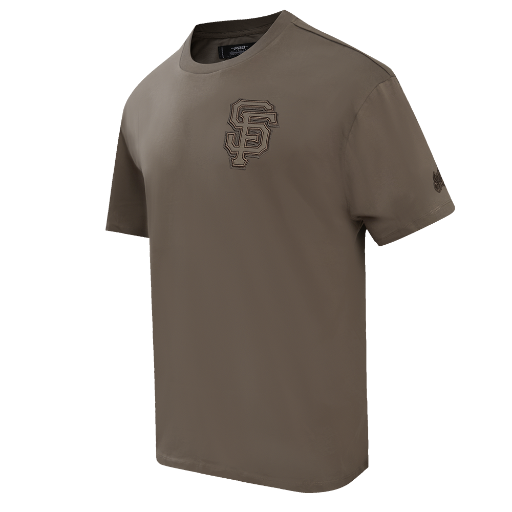 MLB SAN FRANCISCO GIANTS NEUTRAL DROP SHOULDER MEN'S TOP (DARK TAUPE)